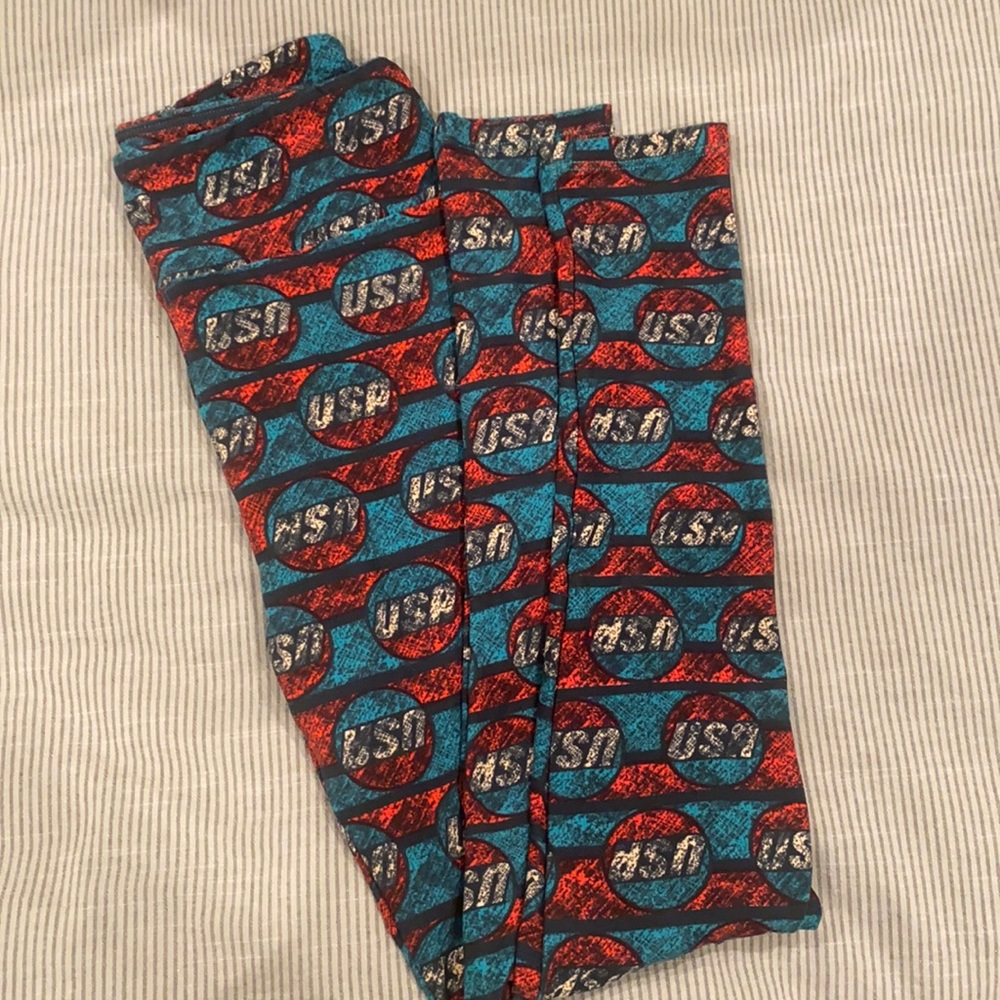 Never worn lularoe USA leggings